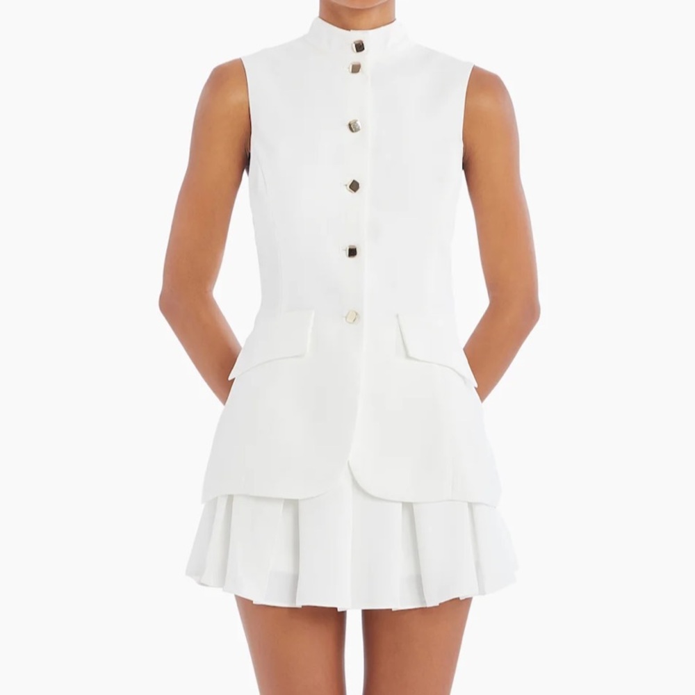 Amanda Uprichard Evelyn Skort Romper